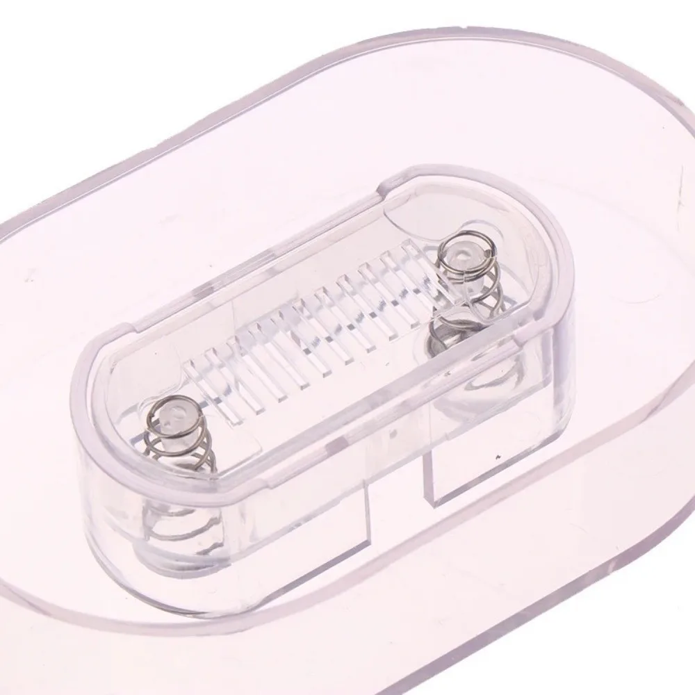 Plastic Rinser Cleaner High-Efficiency No Batteries Razor Head Rinser Water-Saving Cleaner Shaver Rinse Stand For Most Razors