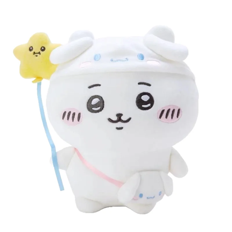 Ours en peluche Chiikawas Hachiware Usagi, poupée en peluche co-marquée, pendentif de sac à dos, ornements de chambre à coucher, cadeaux pour Fans