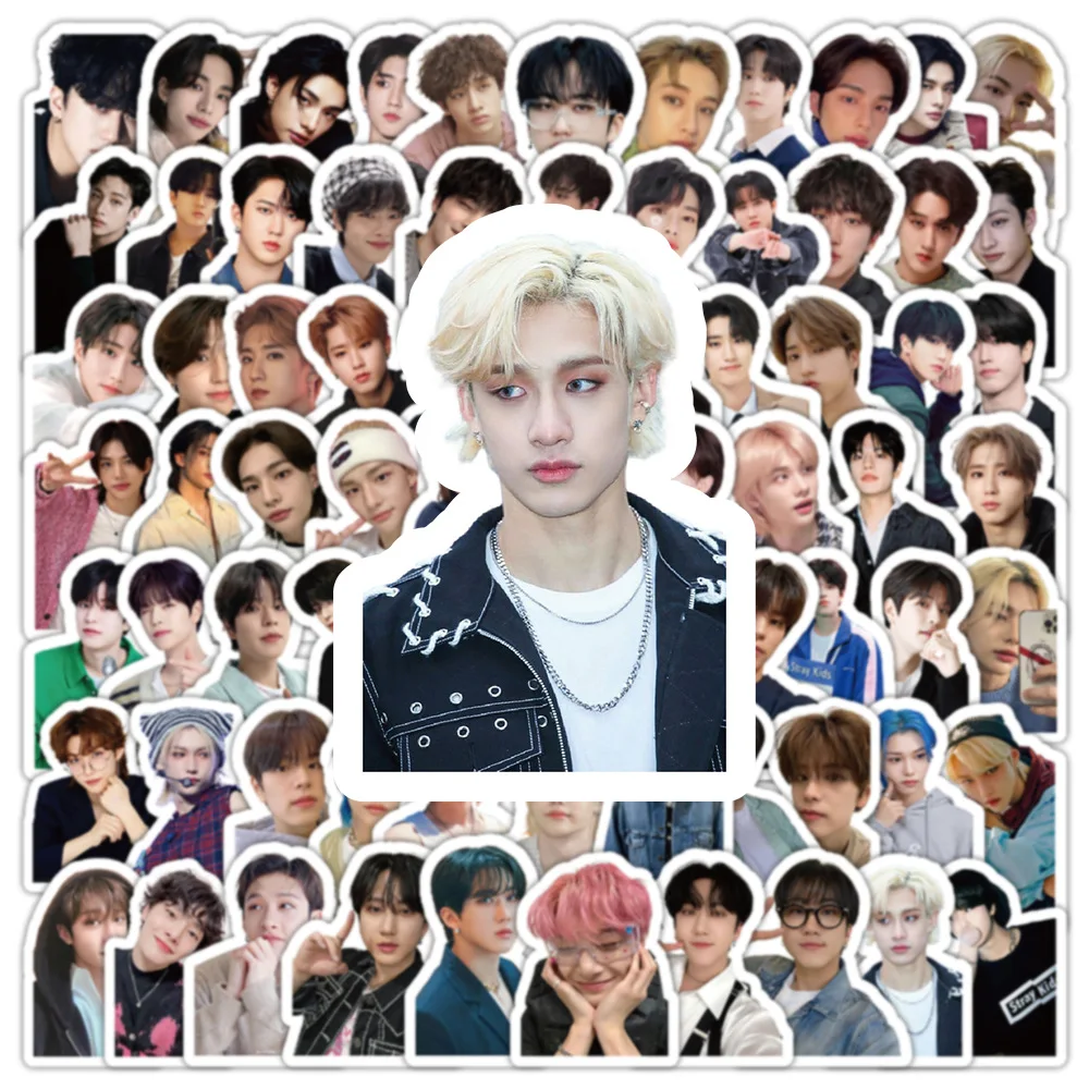 ملصقات فرقة الأولاد الوسيمين للأطفال ، ملصقات للثلاجة ، لابتوب ، حقيبة ، دفتر ملاحظات ، صورة سيلفي أيدول ، ملصقات تزيين ، 50 شخصية ، box #4