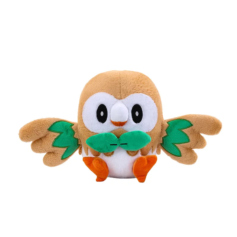 30/40/50CM Duże Pluszaki Pokemon Rowlet, Kreskówkowe Anime Peluche Kawaii, Wygodna Miękka Lalka, Prezent dla Dzieci