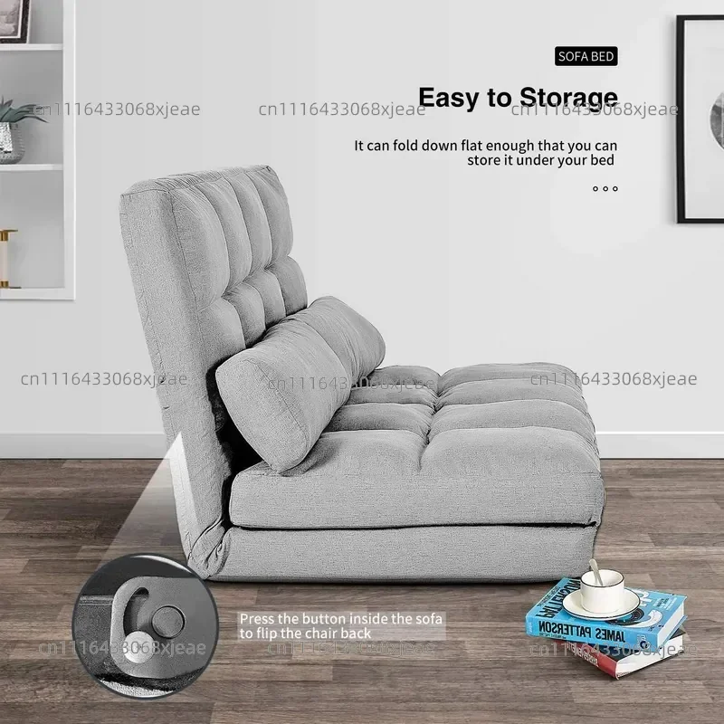 Sofa tatami bed backrest chair cute bedroom single girl bay window small sofa folding chair