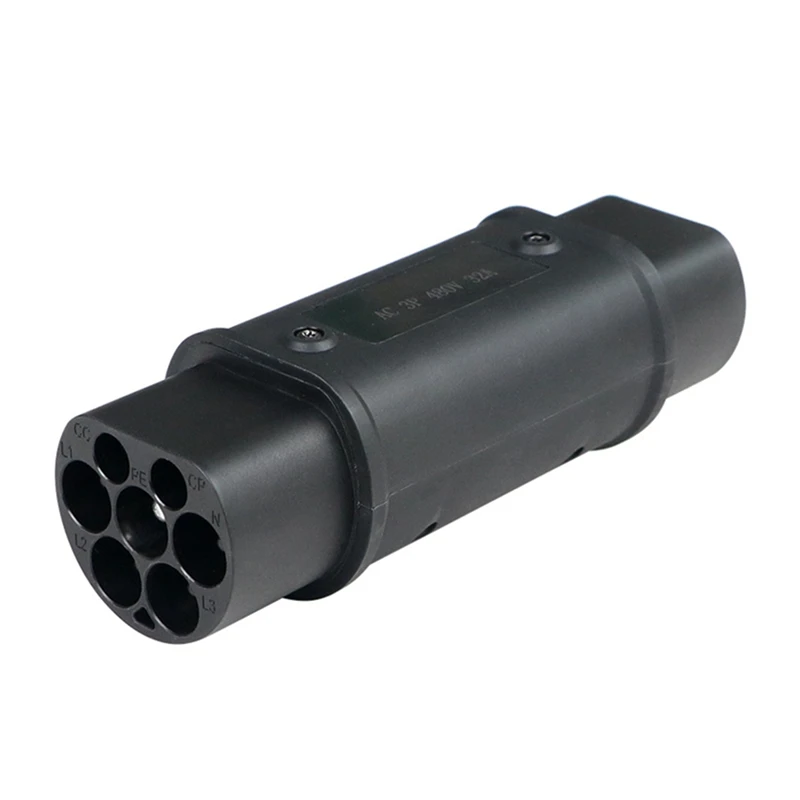 

Electric Vehicle Charging Connector 22kW Type 2 to GBT EVSE Charger EV Adaptor [33A HomePro]