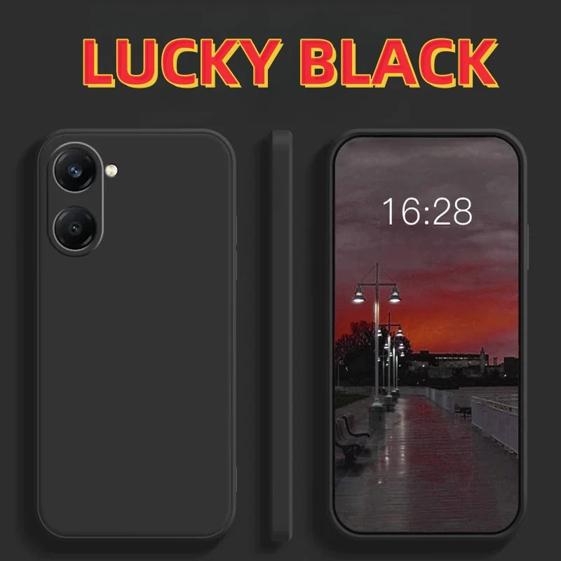 

Благородный модный однотонный противоударный защитный чехол для телефона из жидкого силикона Redmi A5