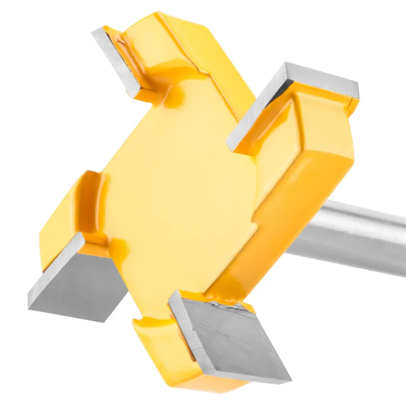 

8Mm Shank Spoilboard Surfacing Router Bit, Surface Router Bit, 4 Flute Face Mill, Milling Router Bit, Router Bit