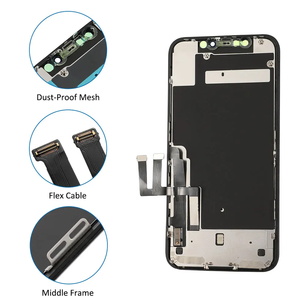 Elekworld Best Choice incell LCD for iPhone 11 Display Screen With 3D Touch Digitizer  Assembly No Dead Pixel Replacement