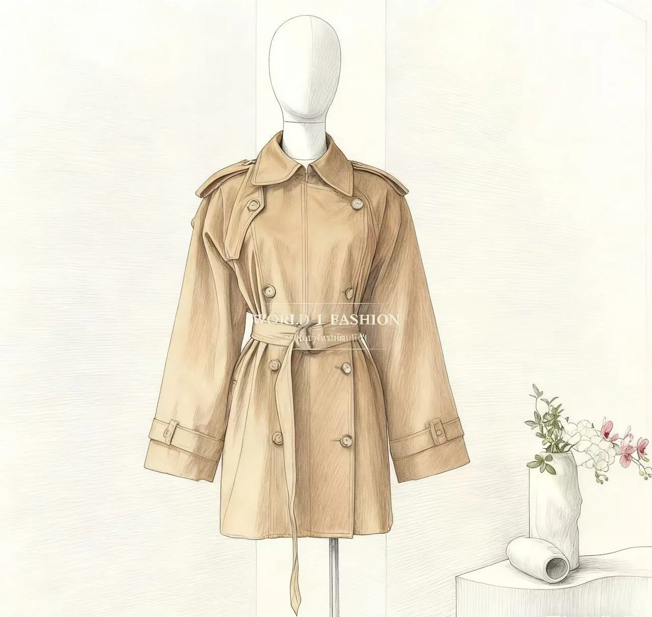 

2025 Новая мода цвета хаки с длинными рукавами, стильная ветровка, куртка, топы