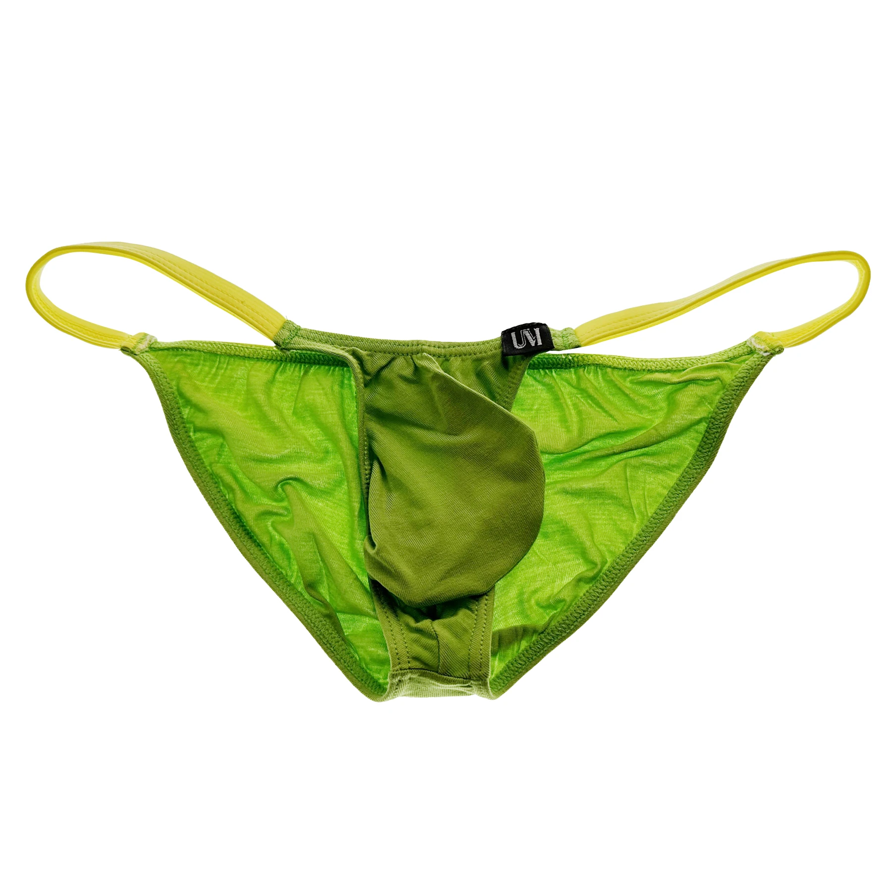Men's Low-Waisted Modal Briefs Comfortable Breathable Sexy Stereo Wrap Cut Underwear