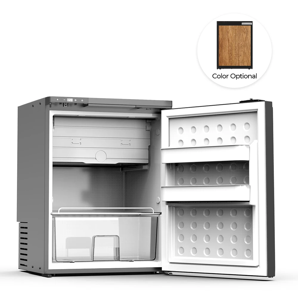 Custom Color Portable Automobile Air Refrigeration 130 Liters Dometic Upright Camping Car Fridge for Outdoor Household