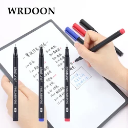 3pcs 0.5mm Dry Erase Art Markers Pens Erasable Whiteboard Marker Pen Office School Meeting record Stationery Extra Fine Tip