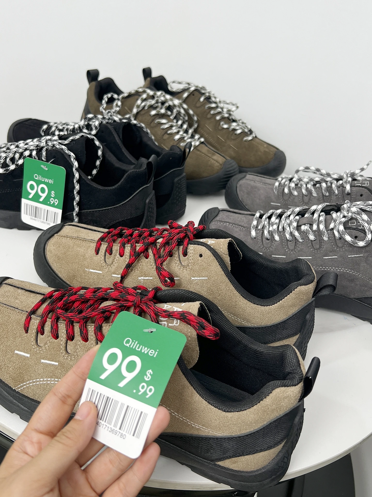 

Мужская повседневная противоскользящая износостойкая удобная напольная кожаная резиновая подошва для спорта на открытом воздухе для пеших прогулок и отдыха