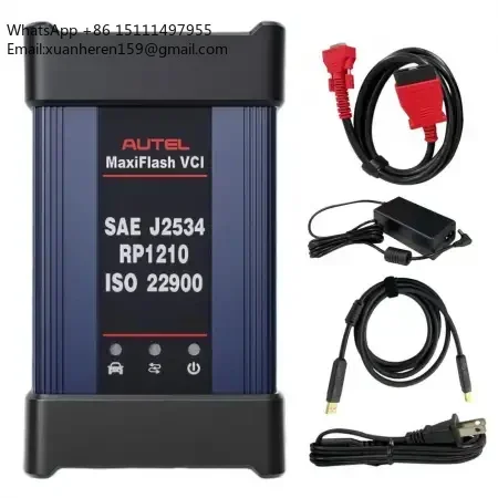 Autel MaxiFlash JVCI J2534 ECU Programming Device Works with IM608 / IM608PRO Program ECUs for Specific Functions