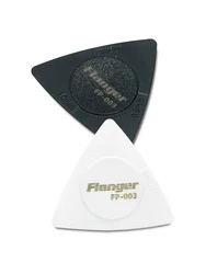 3 en 1 Espesor Púas de Guitarra Triángulo 0.5/0.75/1.0mm PC+ABS Plectro Accesorios de Guitarra Flanger FP-003