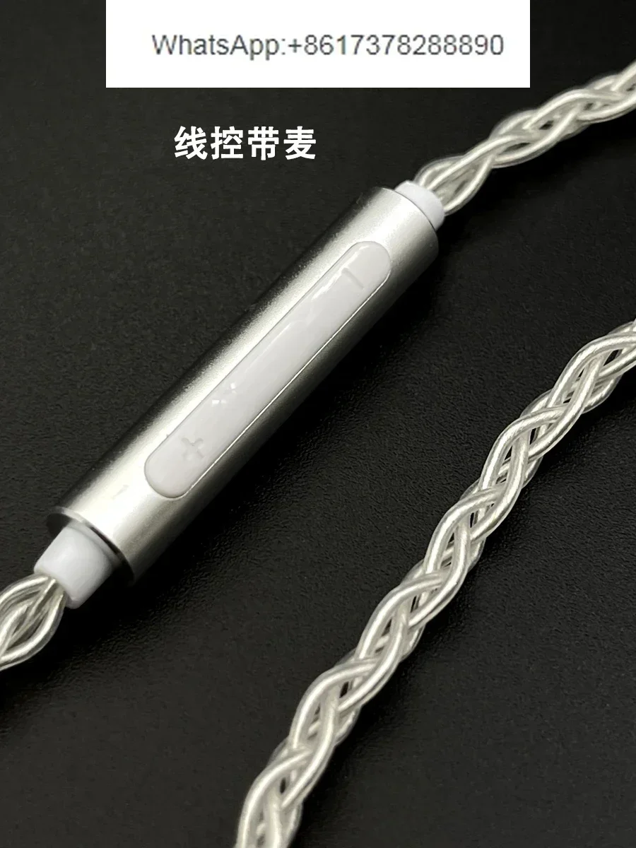 0.78 double needle water rain orchid bamboo 2 hoshino kxxs ea500 ew200 epz earphone upgrade cable with wheat