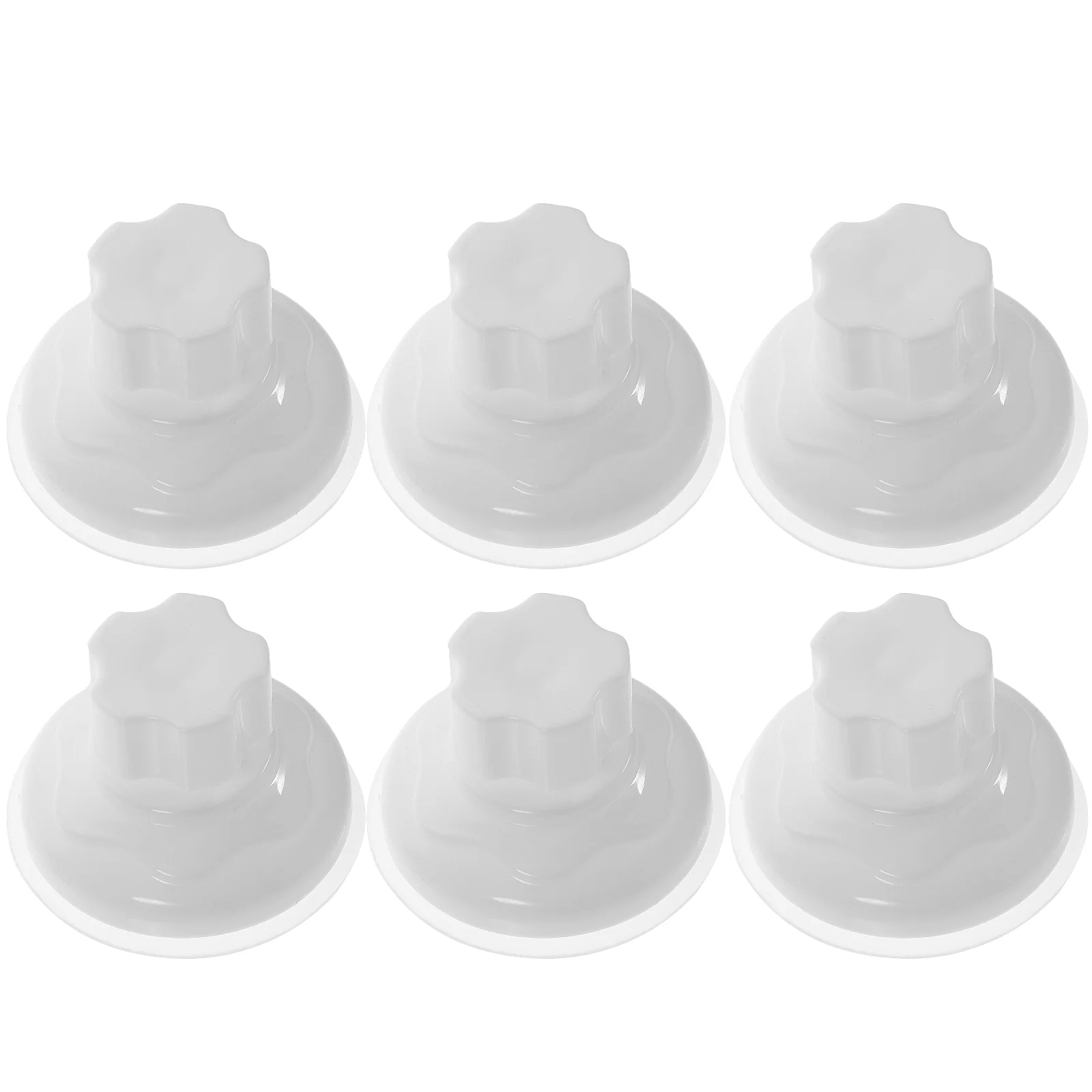 

6 Pcs Suction Cup Accessories Lightweight Cups Perch Turtle Fish Tank Supplies Abs Birds Sucker