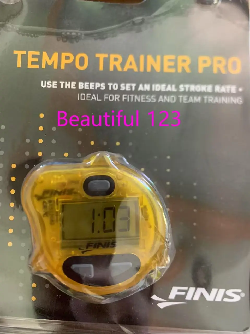 New Original Metronome Swimming Rhythm Professional Waterproof Running Riding Frequency Training Equipment