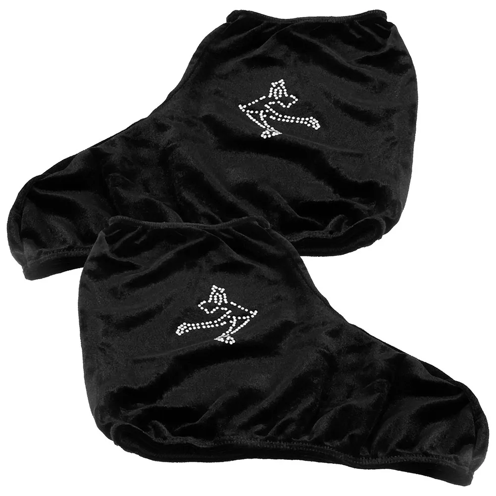 

1Pair Skating Boot Covers Elastic Ice Skate Guards Polyester Boot Protector for Roller Hockey Figure Skating Shoes
