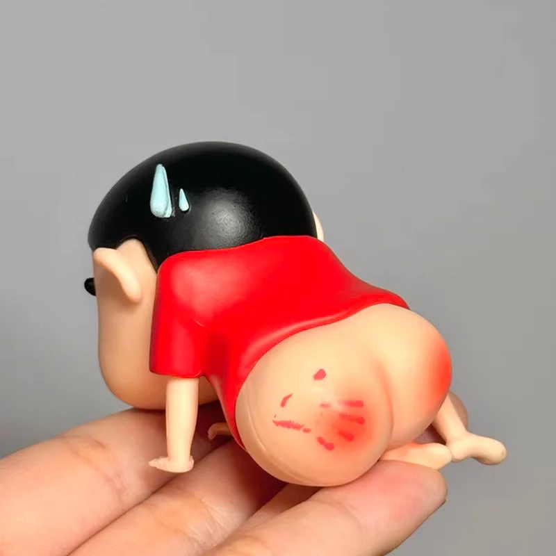 Simpatico personaggio dei cartoni animati giocattolo culo duro piccolo culo Xiaoxin raccoglie regalo di compleanno anime giochi di ruolo accessori giocattoli e hobby