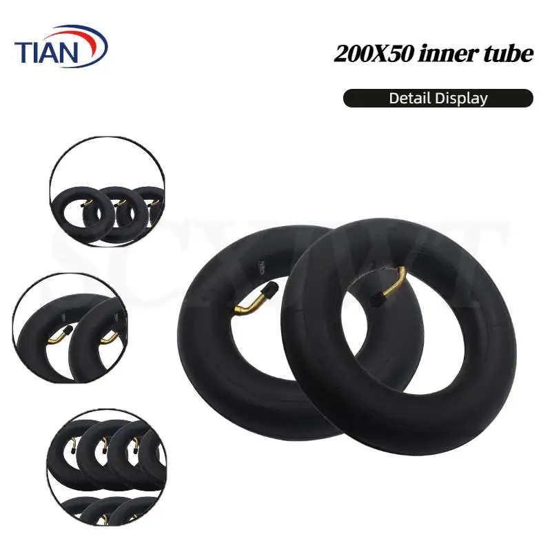 Hot-selling 200X50 inner tube for children's bicycles, electric scooters, small folding car tire inner tubeTyre