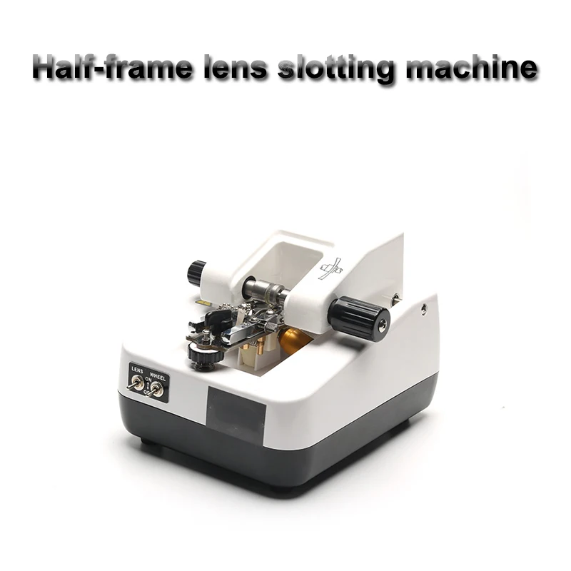 Half-Frame Lens Slotting Machine Eye Equipment Glasses Lens Slotting Machine Drawing Machine Half Frame Glasses Slotting Slot