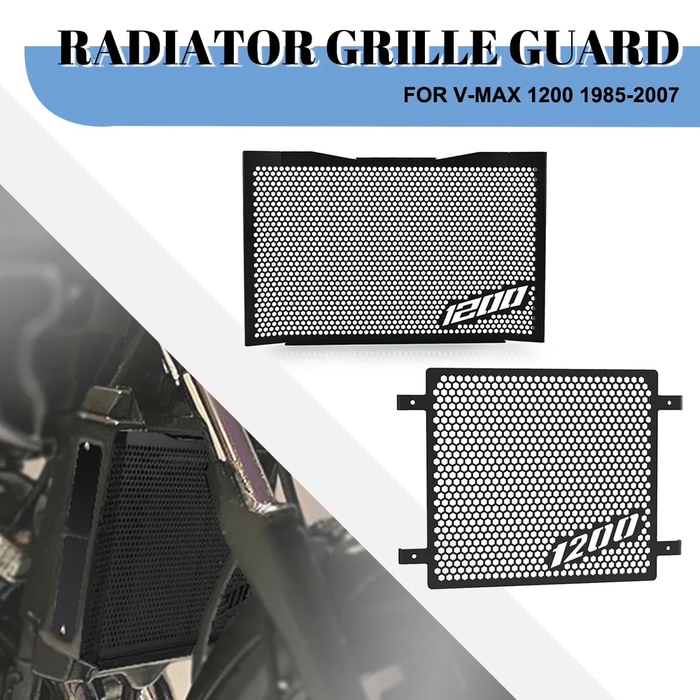 

VMAX VMAX1200 Radiator Grilles Guard Protector Grill Cover Protection FOR YAMAHA V-MAX 1200 1985-1988 1990 1991 1992 1993-2007