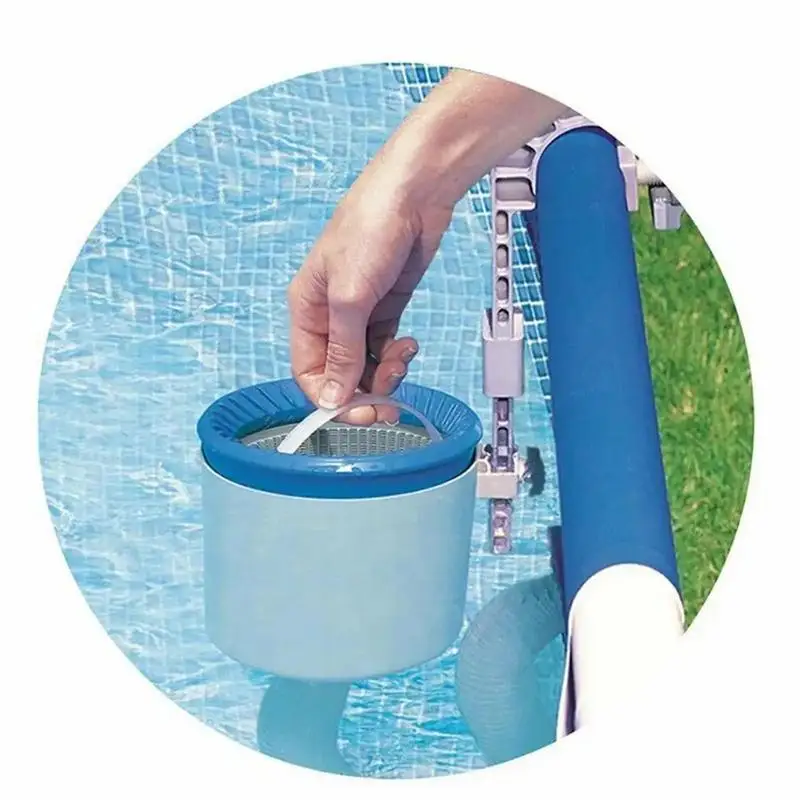 Pool Skimmer Storage Filters Bathroom Socks Leaf Skimmer Portable Pool Cleaner Filter Basket For Swimming Pool Accessories