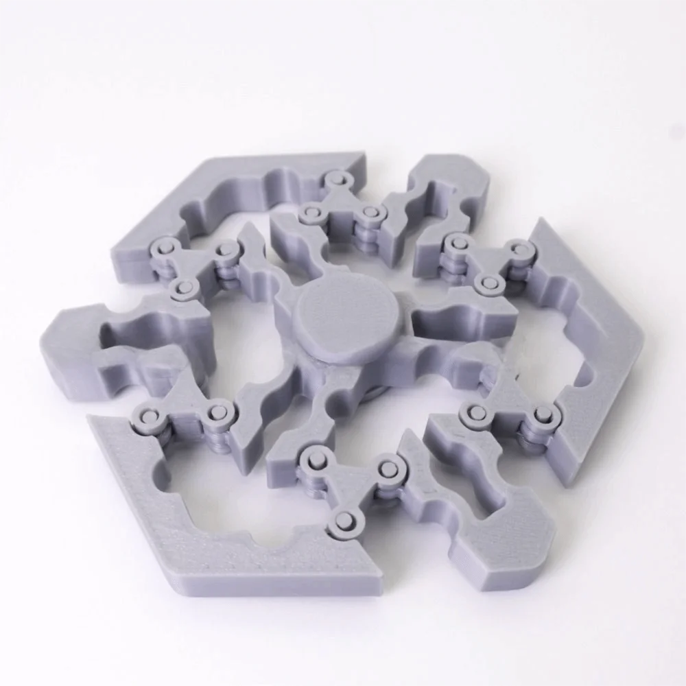 Interessante precisie bifurcatie gyro stabiele roterende bistabiele gyroscoop draagbare mini-vingertop gyroscoop geschenken