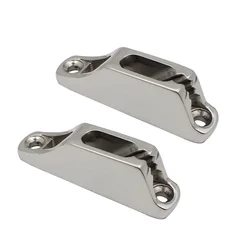 Cornamusas de acero inoxidable 316 para barco, cornamusas de alta resistencia para velero, accesorios de cornamusas, 2 piezas, 81mm