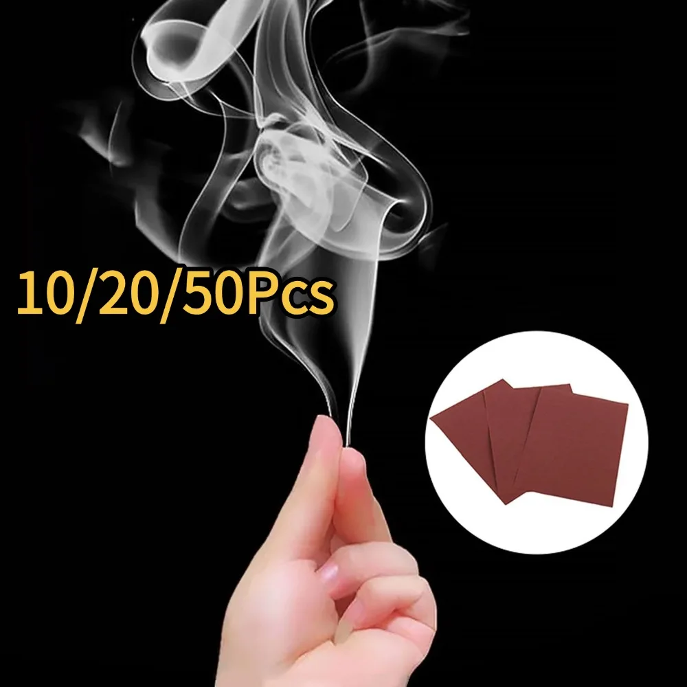 10/20pcs Funny Magic Tricks Toys Magic Smoke from Finger Tips Surprise Prank Joke  Kids Mystical Hand Rub Smoke Magic Trick