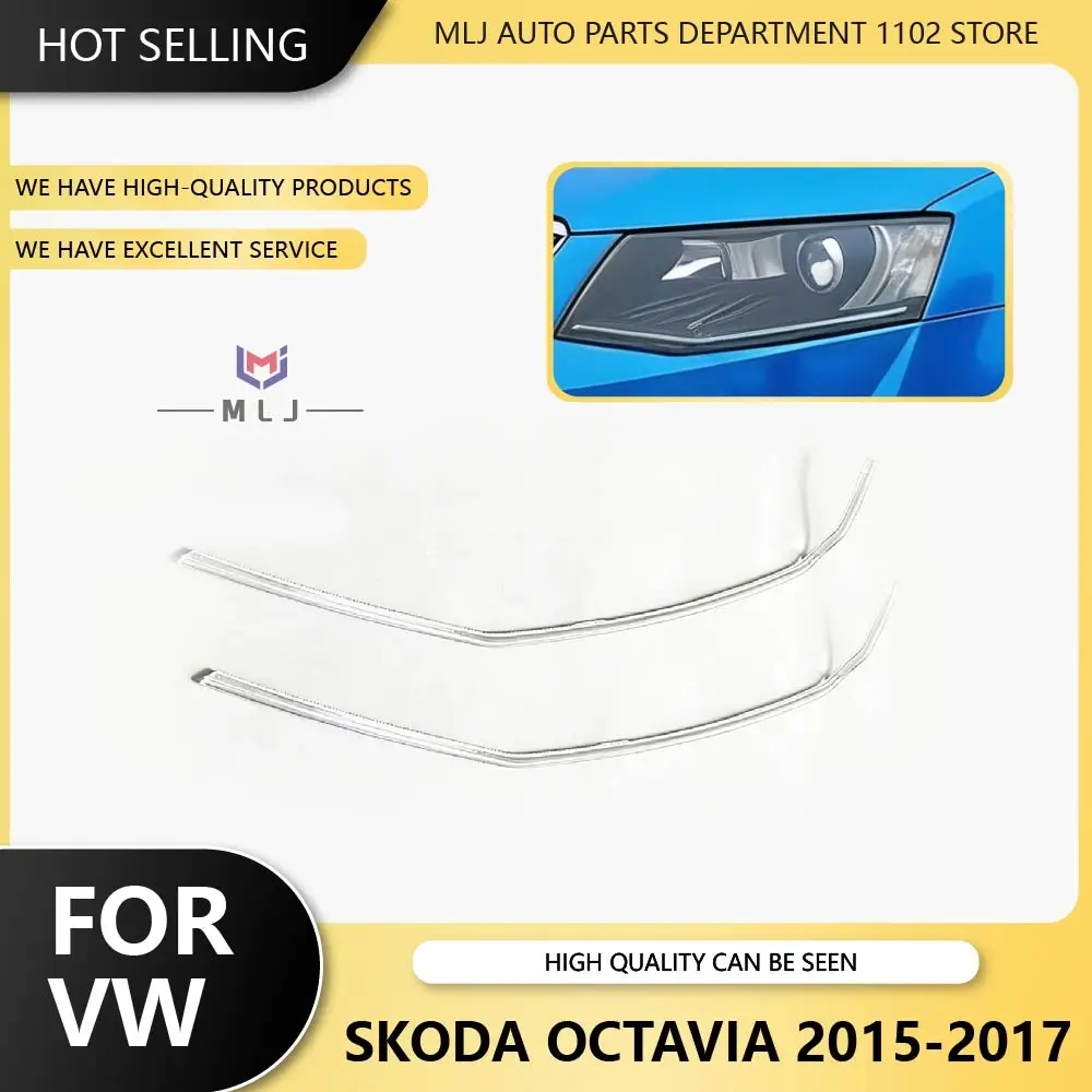 

For Volkswagen Skoda Octavia 2015 2016 2017 new acrylic lamp tube light guide strip daytime running light strip Car Accessories