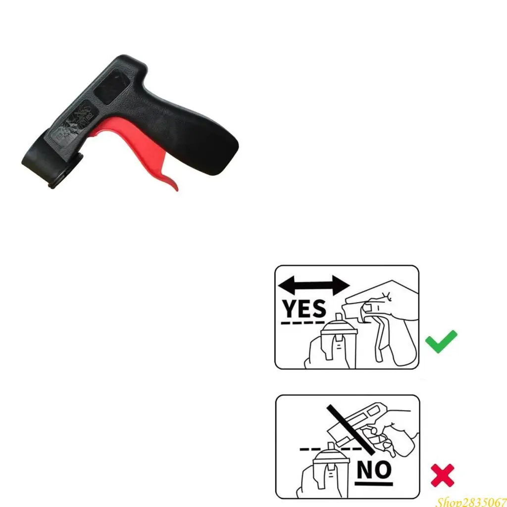 Sprays Guns Tool Aerosol Can Sprays Can Triggers Grip Handle Pistols Grip Triggers Sprays Guns Sprays Can Grip Holder 831F