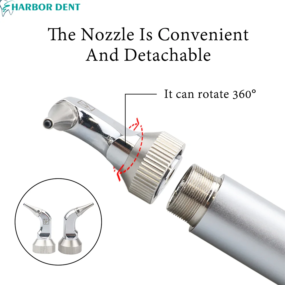 2in1 Dental Aluminum Oxide Micro Blaster 2/4Holes Air Polisher Abrasion Microetcher Sandblasting Lab Dentistry Tools