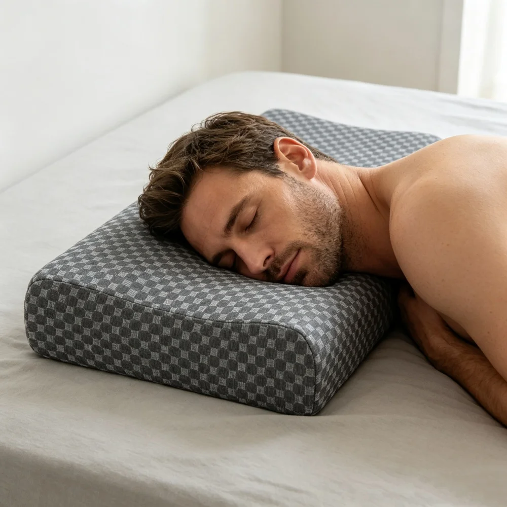 Latex Pillow Thai Natural Latex Pillow Memory Adult Cervical Pillow Sleeping Pillow Dormitory Pillow Household with Pillowcase