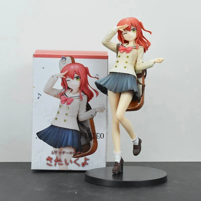 Kute Anime Kita Ikuyo Bocchi Tee Rock Ijichi Nijika Figur Yamada Ryo Nendoroid Gotou Hitori Figuren PVC Desktop Ornament Spielzeug