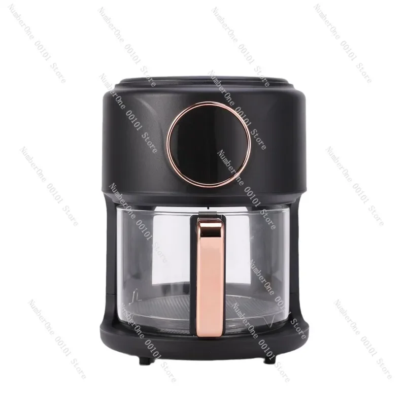 Home Color Screen Visual Air Fryer 6L, Multi Function Glass Cooker for Quick Healthy Cooking, Hot Selling