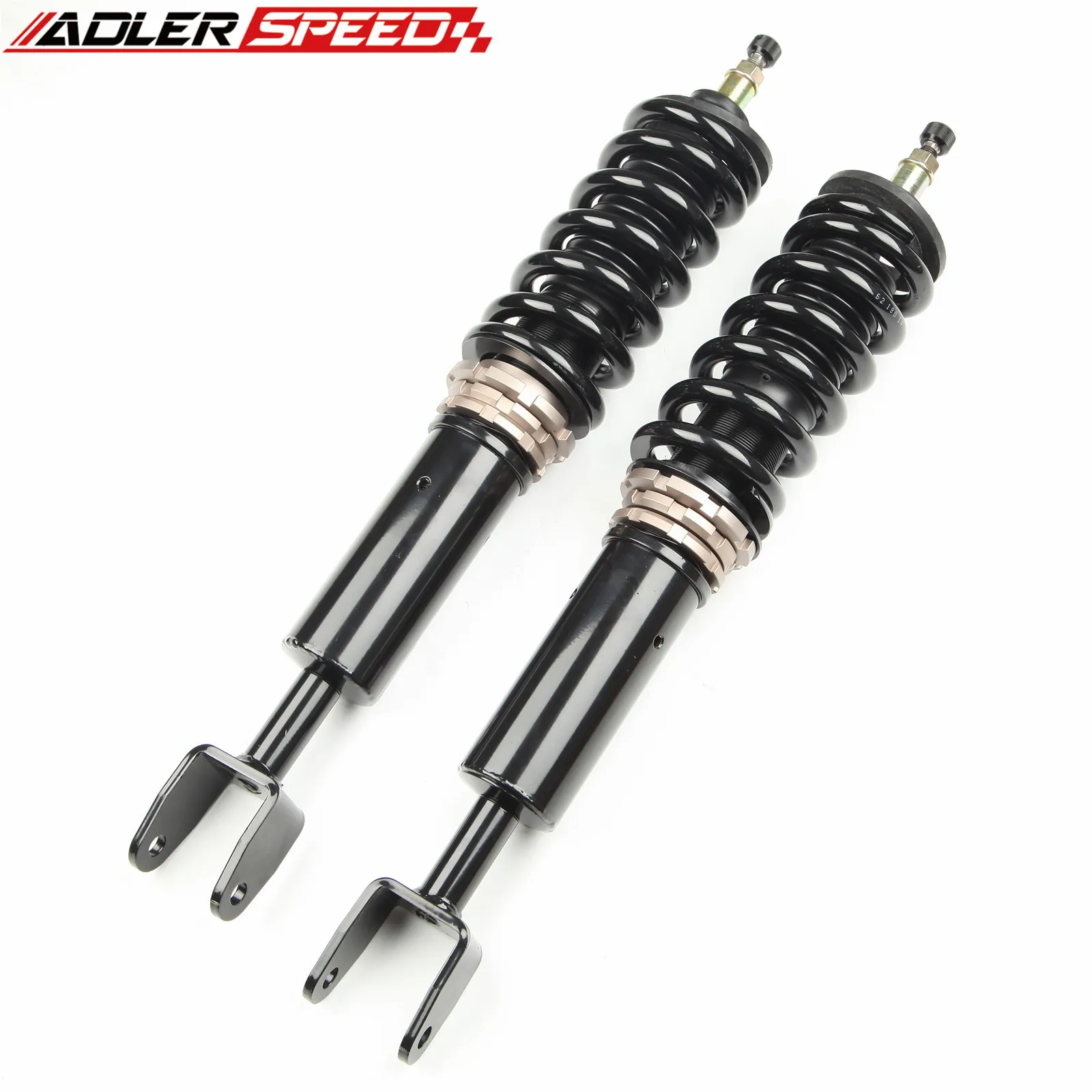 ADLERSPEED 32 Level Adjustable Coilovers Suspension Kit For 07-11 Audi A6 / Quattro / S6 C6