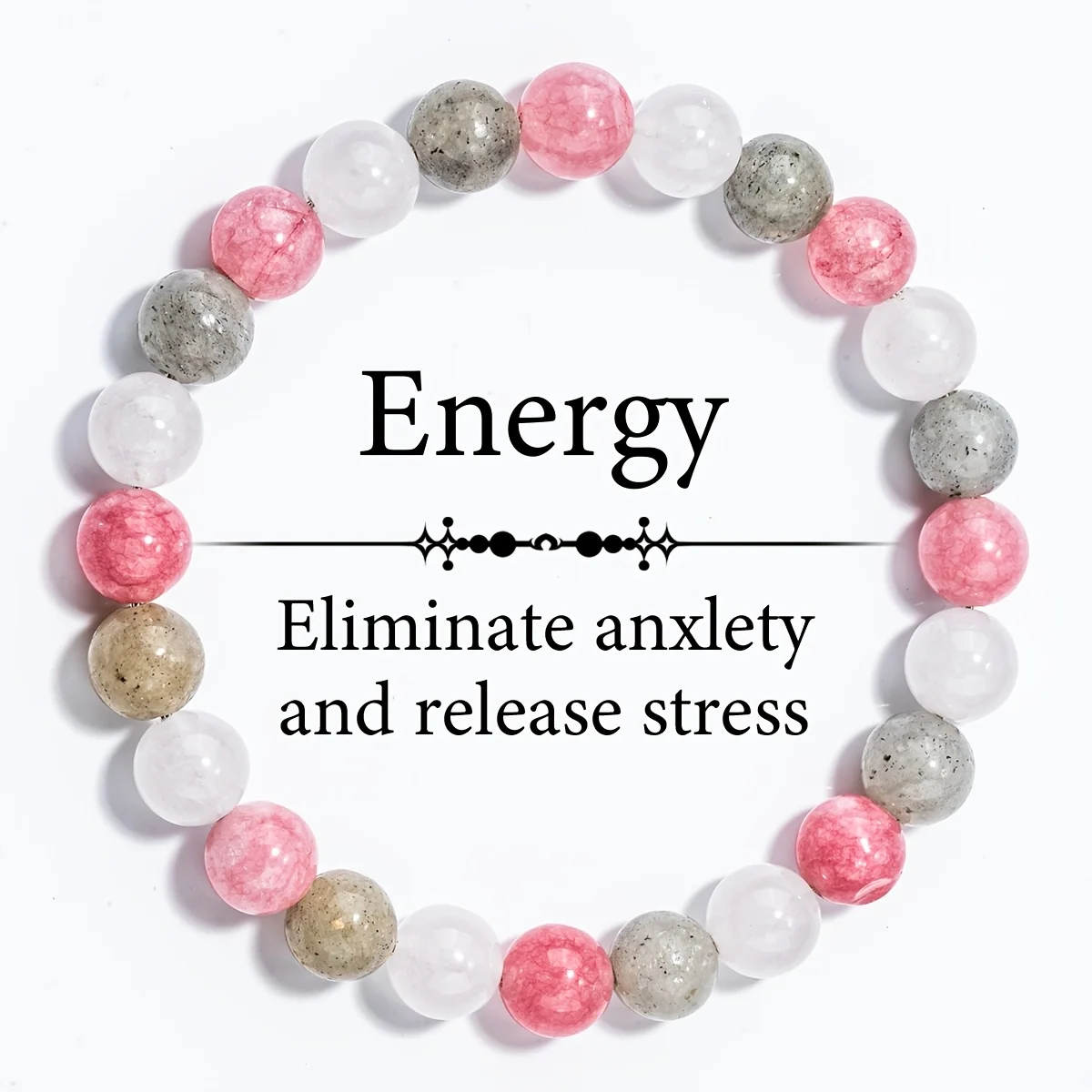 Energy Healing Tāna Beaded Bracelet - Relaxation Meditation Emotional Balance and Spiritual Protection - Gift for Friends