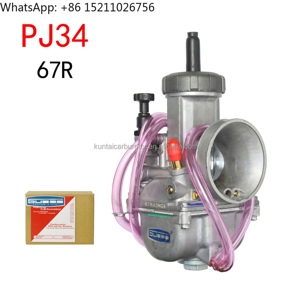 

Pj34 34mm Flat Slide Carburetor for Keihin - Blaster Yfs200 Honda Trx250r Cr250r Kawasaki Kx125/250 Suzuki Rm125/250