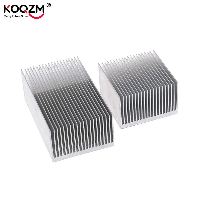 1pc Aluminum Alloy Heatsink Cooling Pad For High Power LED IC Chip Cooler Radiator Heat Sink 60*60*39mm/ 100*60*39mm