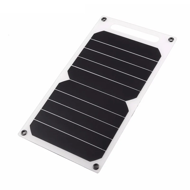 5 فولت لوحة طاقة شمسية محمولة USB في الهواء الطلق لوحة طاقة شمسية صغيرة شاحن سريع مناسبة للهواتف المحمولة السفر في الهواء الطلق #6