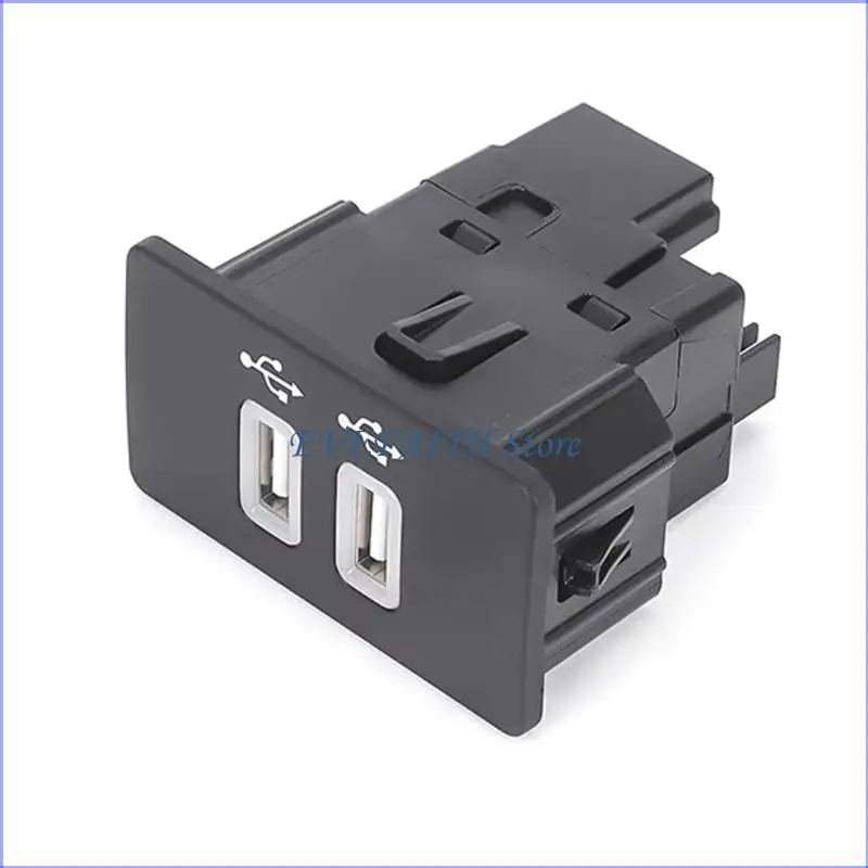 124B Vehicle USB Port Insert HC3Z-19A387-F with 2 Dashboard Charging