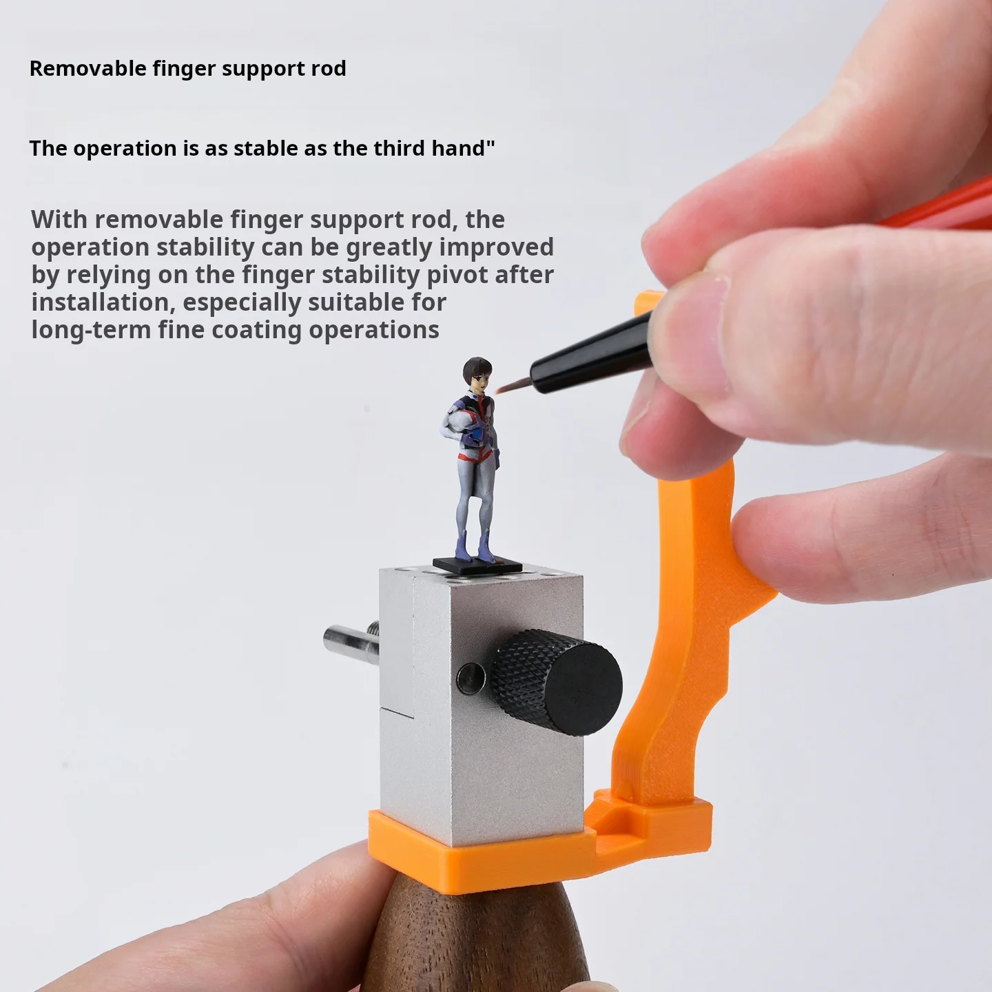 MSWZ MS-193 Precision Workbench Clamp Detachable Handheld Vise Adjustable Jaw for Model Building Engraving Detailing Hobby Tool