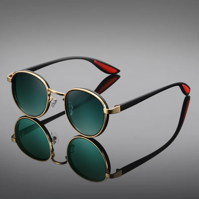 2026New man woman Sun Glasses Fashion Versatile Vintage Trend Sunglasses Unisex Steam Punk Shades High Quality Elliptical Sunnie