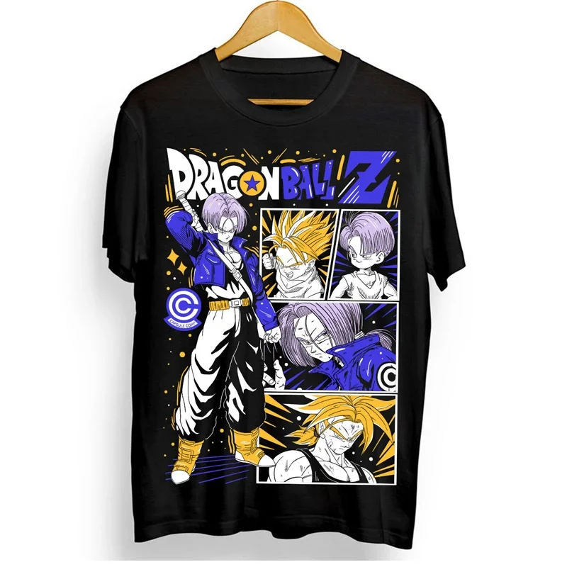 Neues Anime Dragon Ball Z bedrucktes T-Shirt für Männer und Frauen, Kinder- und Elternbekleidung, Jungen- und Mädchen-T-Shirt, Y2K Harajuku