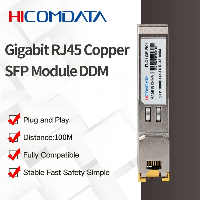 hicomdata-1000m-ギガビット光ファイバ-sfp-モジュール-rj45-ftth-イーサネットファイバ-cisco-mikrotik-イーサネットスイッチ対応