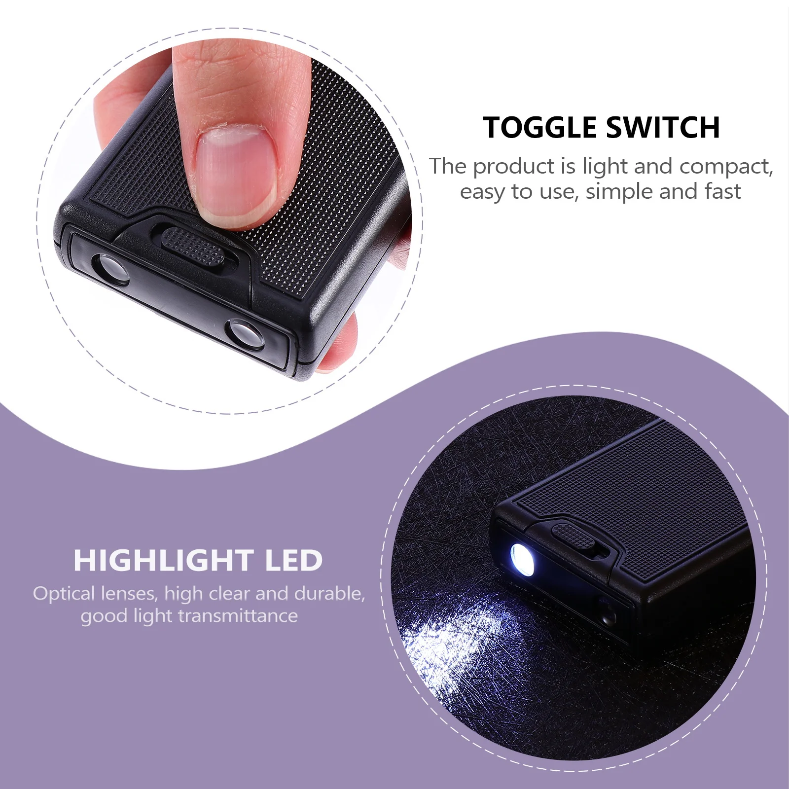 

Magnifying Glass Handheld Portable Practical Amplifier For Jewelry Identification Reading Elderly High Clear Optical Lens Led