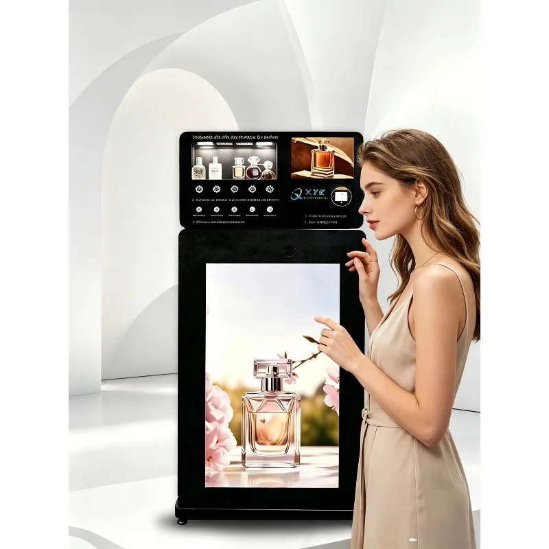 Customizable High Profit Touch Screen Perfume Dispenser Vending Machine 24 Hours Unattended Fragrance Vending Machine