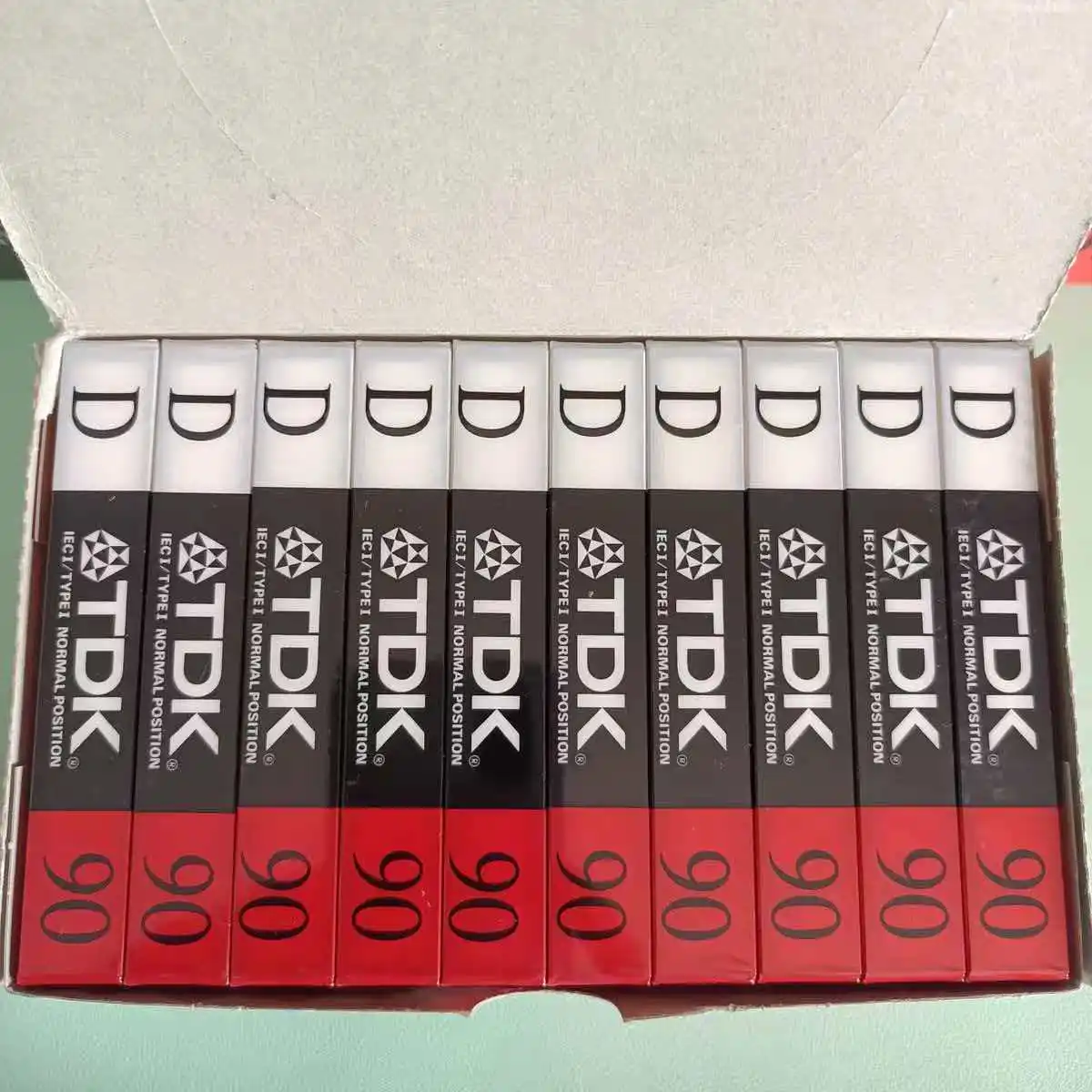 1PCS 1988 TDK Standard Cassette Tape Empty 90 Minutes Magnetic Audio Tape Recording For Speech Music Recording high qulity