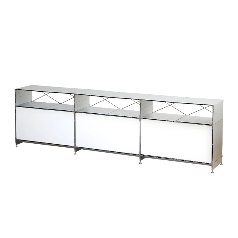 

TV cabinet, living room family wall cabinet, wrought iron bedroom locker