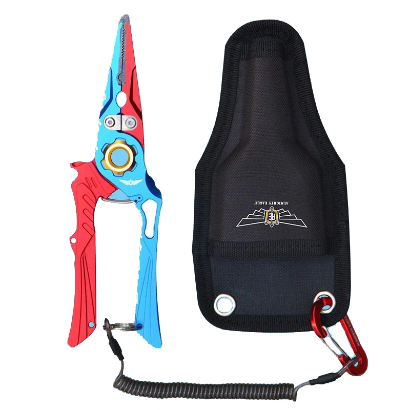 

New Multifunctional Fishing Pliers Aluminum Fish Tongs Outdoor Sea Fishing Hook Picking Tool Fishing Fish Controller