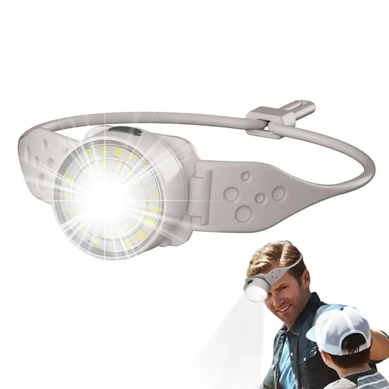 

Head Lights For Forehead Bright Headlamp Camping Head Light 5 Modes Waterproof LED Flashlight Lightweight Angle Adjustable